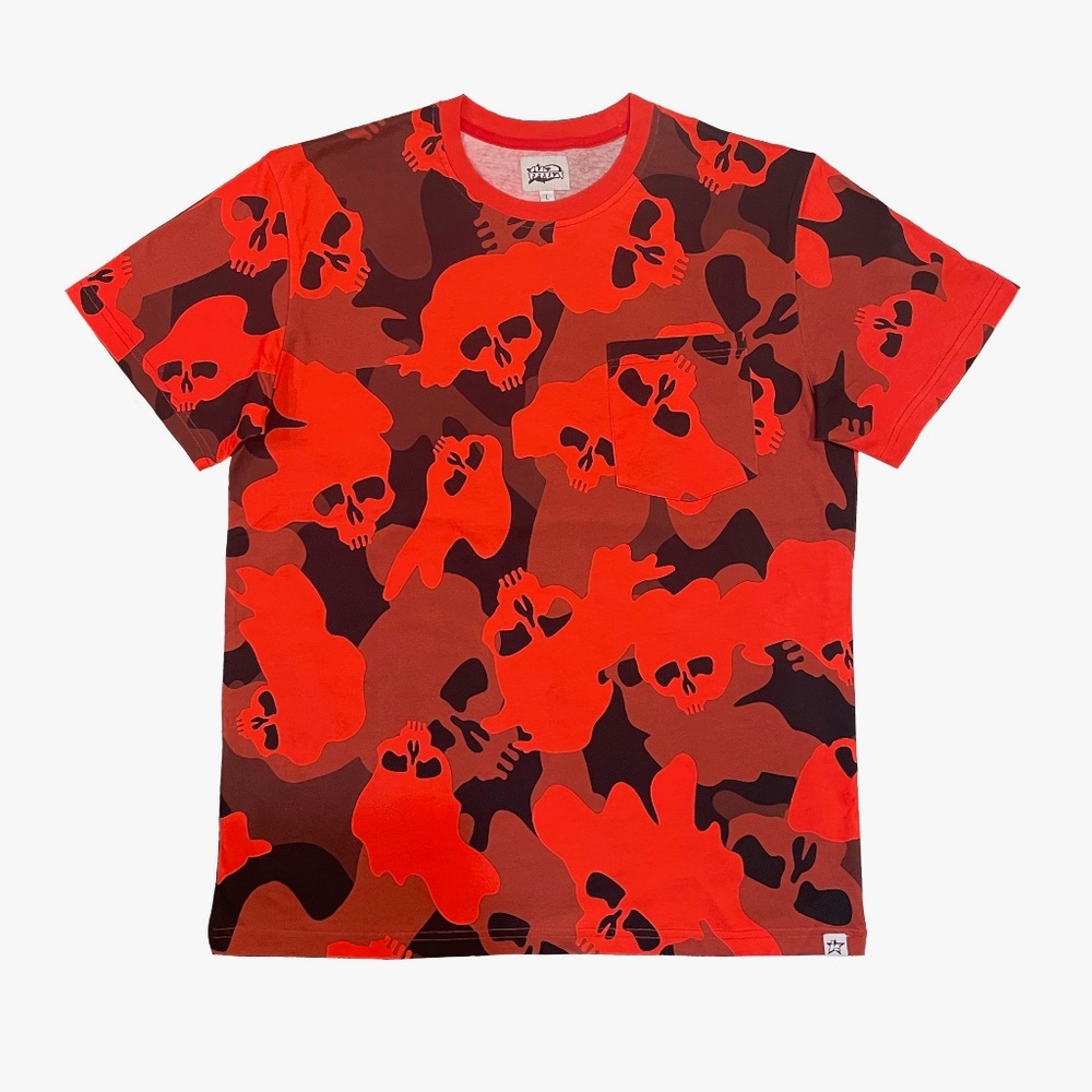 NWT RED CATACOMBS pocket tee
